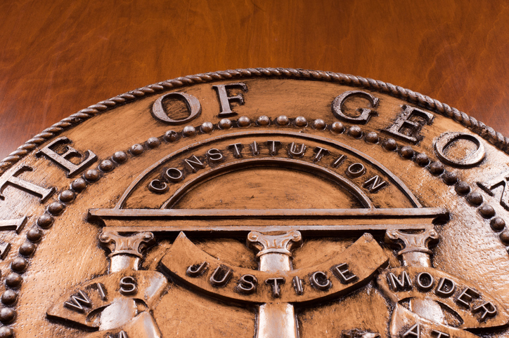 Georgia courtroom seal